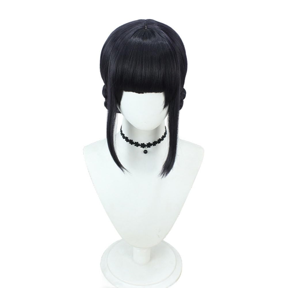 Snugeasy Rumi Costume Kids Wig Cosplay, Anime Mira Zoey Costume Wigs for Women Men, Purple Braid Wig Outfit Hair Halloween Cosplay Props
