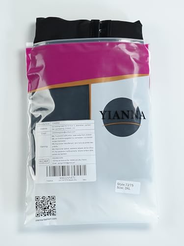 YIANNA Fajas Colombianas Shapewear for Women Tummy Control Post Surgery Full Body Shaper Butt Lifter with Zipper Crotch