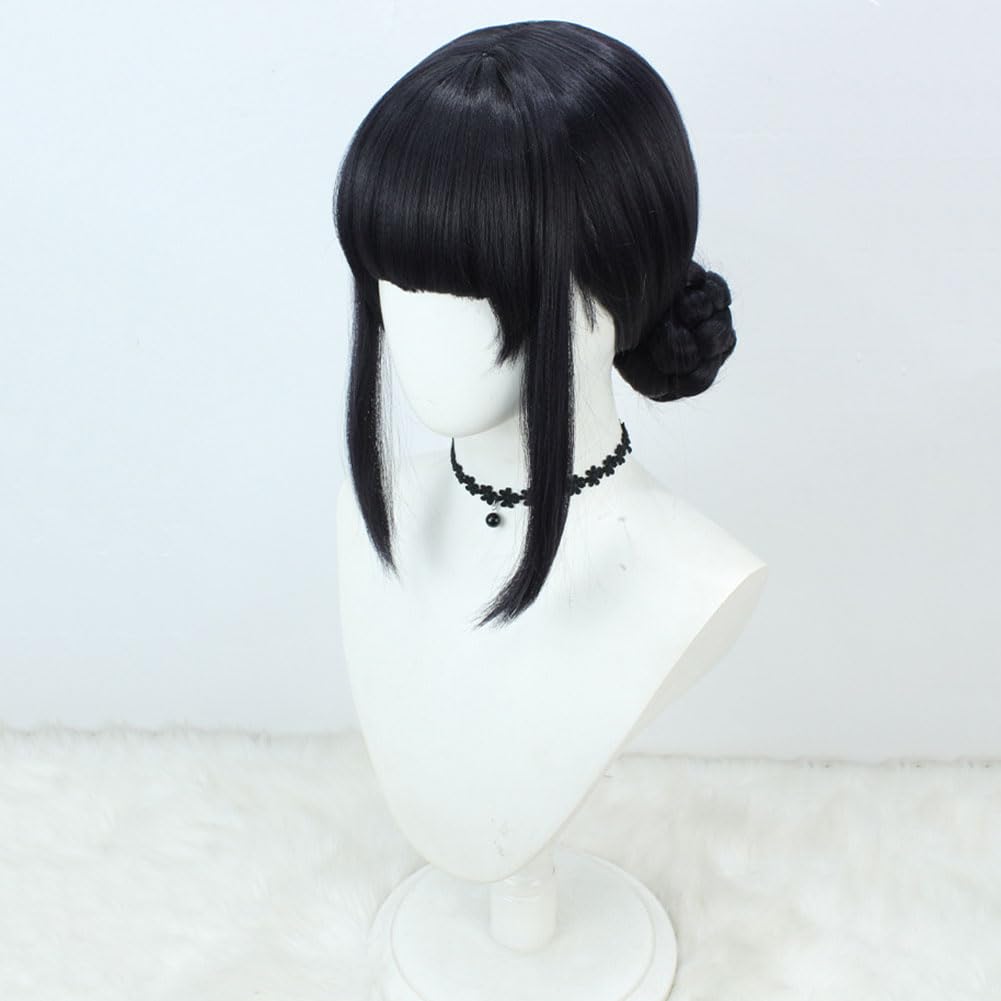 Snugeasy Rumi Costume Kids Wig Cosplay, Anime Mira Zoey Costume Wigs for Women Men, Purple Braid Wig Outfit Hair Halloween Cosplay Props