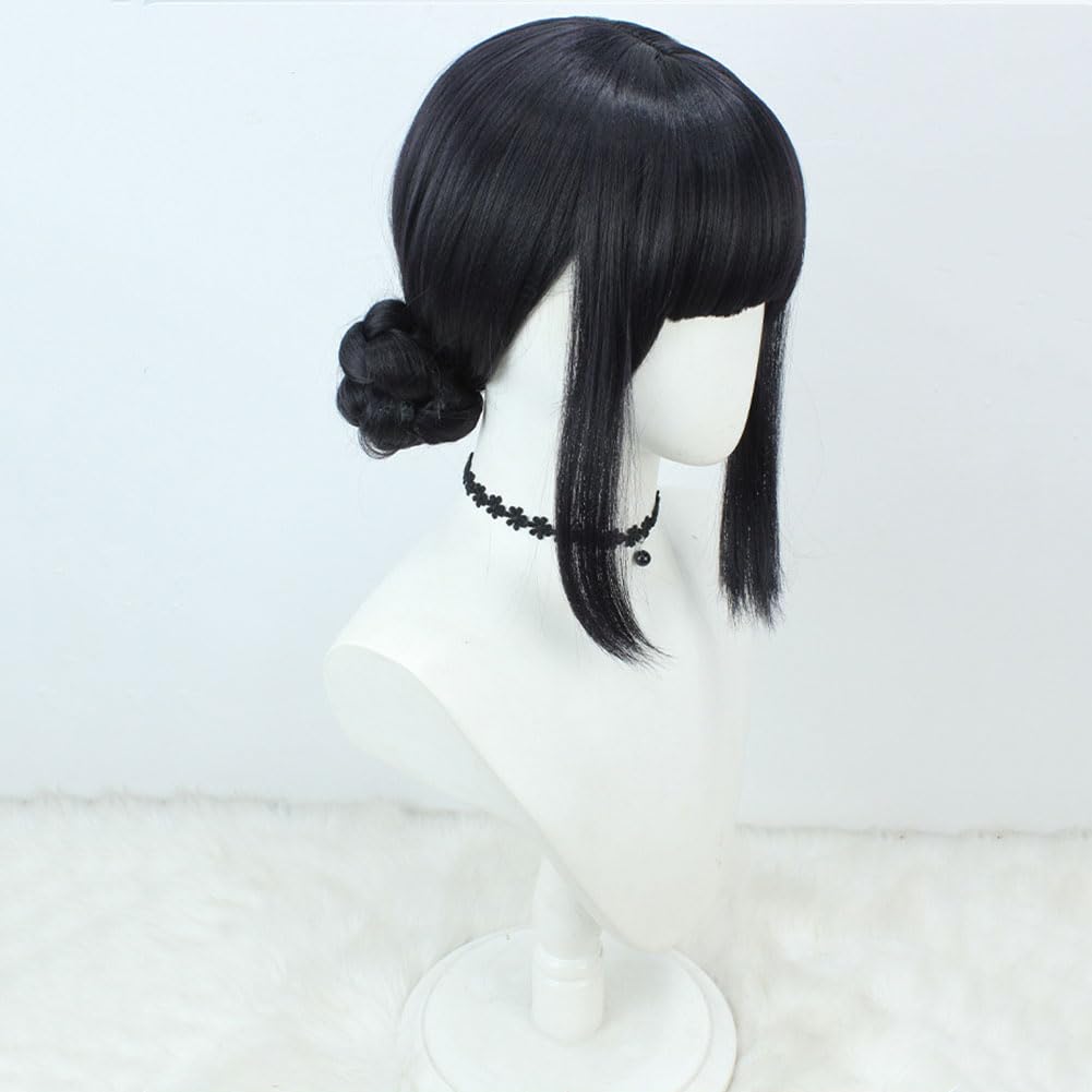 Snugeasy Rumi Costume Kids Wig Cosplay, Anime Mira Zoey Costume Wigs for Women Men, Purple Braid Wig Outfit Hair Halloween Cosplay Props