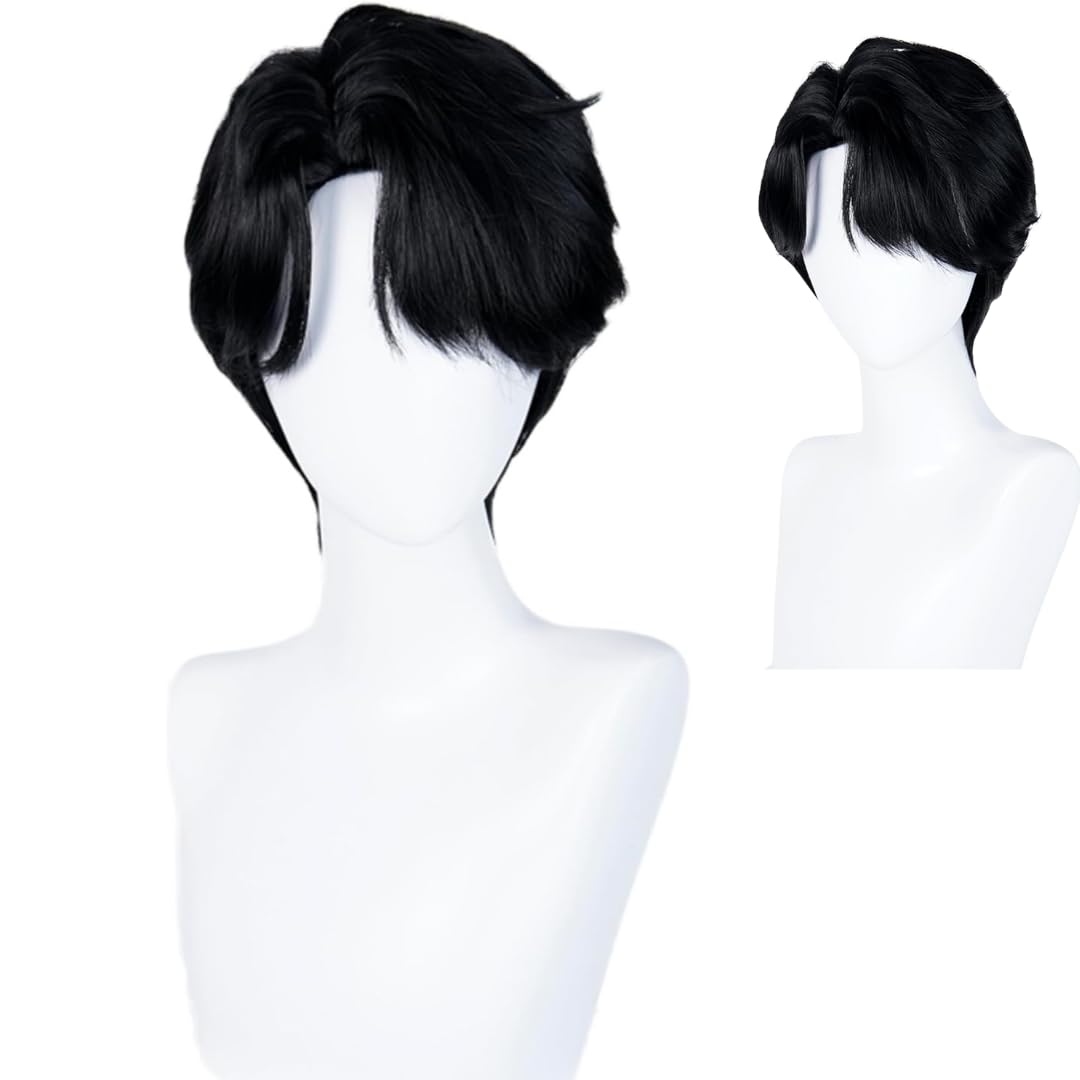 Snugeasy Rumi Costume Kids Wig Cosplay, Anime Mira Zoey Costume Wigs for Women Men, Purple Braid Wig Outfit Hair Halloween Cosplay Props