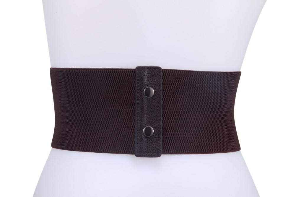 VOCHIC Womens PU Leather Belt High Waist Cincher Belt Corsets for Waist Training Wide Belt