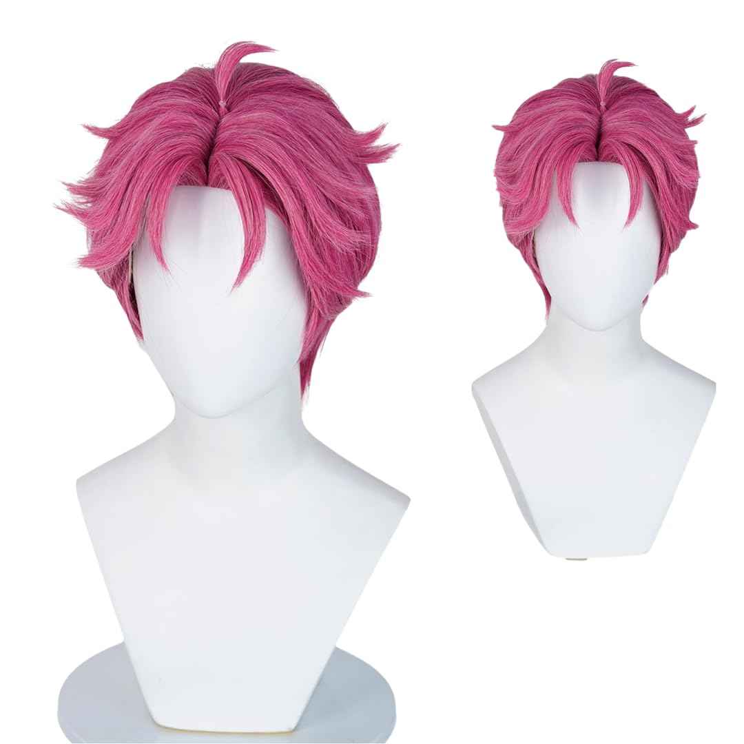 Snugeasy Rumi Costume Kids Wig Cosplay, Anime Mira Zoey Costume Wigs for Women Men, Purple Braid Wig Outfit Hair Halloween Cosplay Props