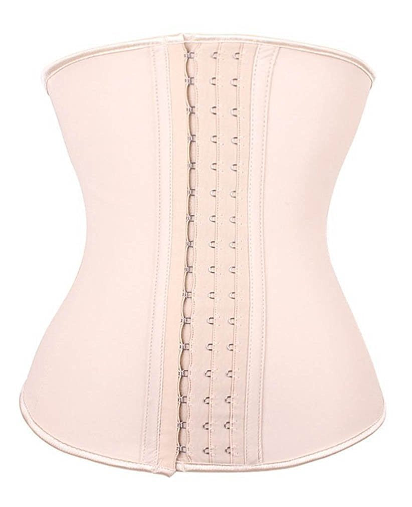 YIANNA Waist Trainer for Women Latex Underbust Waist Cincher Corset Sport Girdle Hourglass Body Shaper