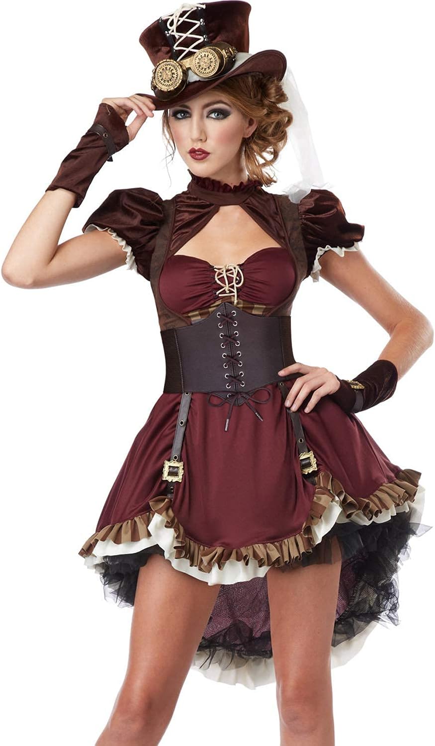 WHIPPY Women's Lace-up Corset Elastic Waist Belt, Tied Waspie Wide Belt for Women Halloween Costume