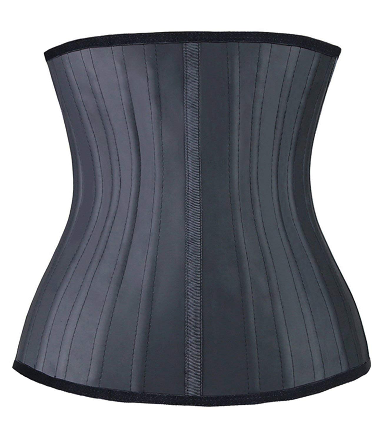 YIANNA Waist Trainer for Women Latex Underbust Waist Cincher Corset Sport Girdle Hourglass Body Shaper