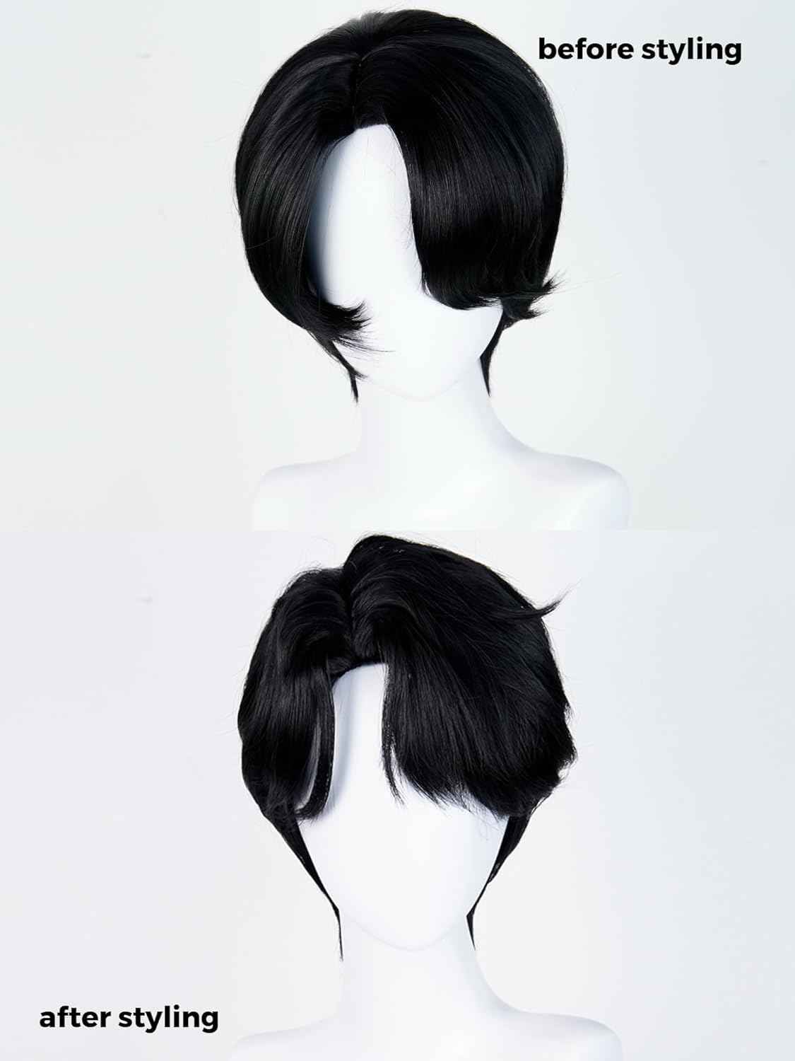 Snugeasy Rumi Costume Kids Wig Cosplay, Anime Mira Zoey Costume Wigs for Women Men, Purple Braid Wig Outfit Hair Halloween Cosplay Props