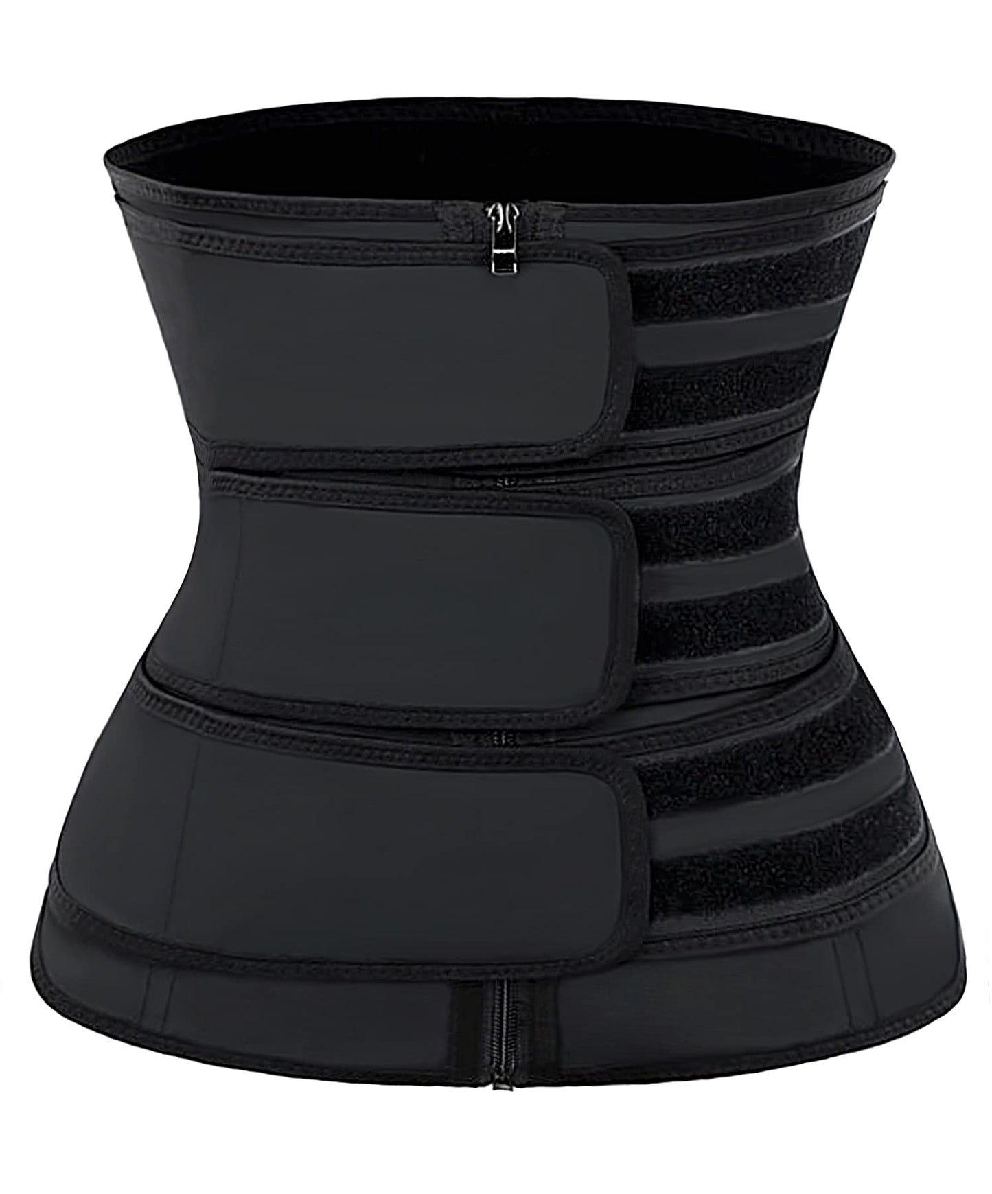YIANNA Waist Trainer for Women Latex Underbust Double Training Belt Tummy Control Waist Cincher Sport Girdle