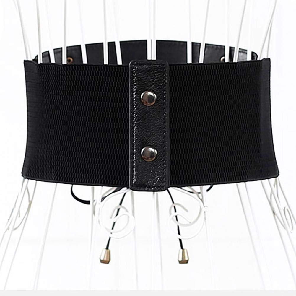 VOCHIC Womens PU Leather Belt High Waist Cincher Belt Corsets for Waist Training Wide Belt