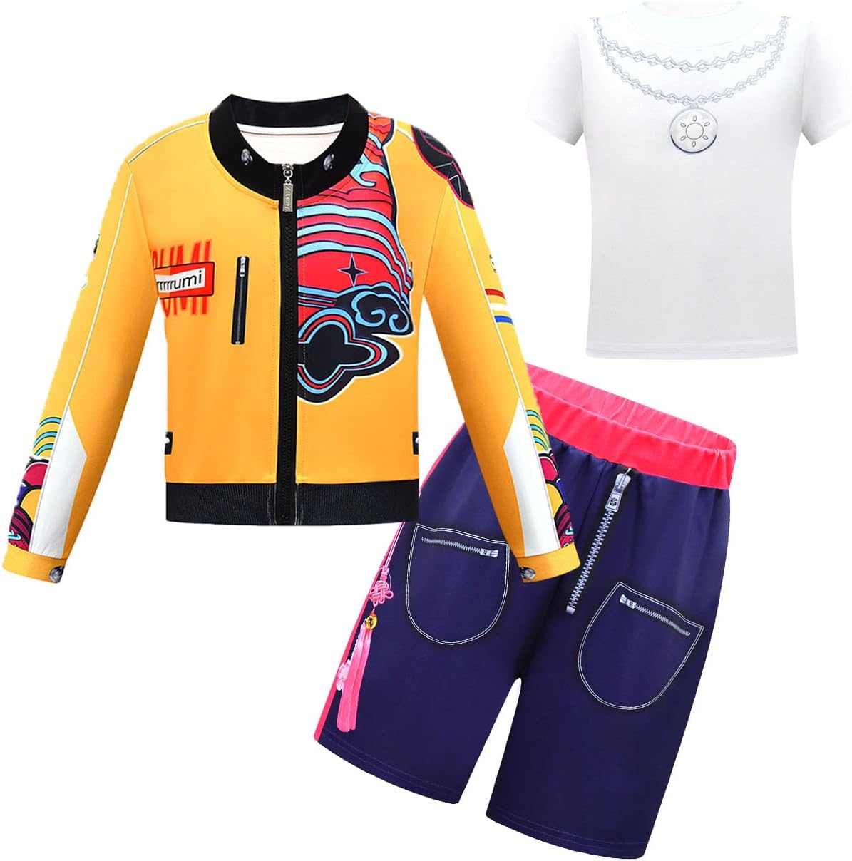 Kids Girls Pop Singer Costume Halloween Cosplay Stage Clothes Merch 4-14 Years