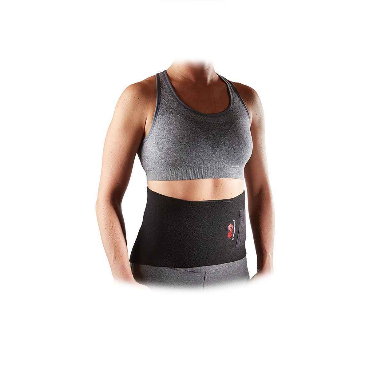 McDavid Sweat Band & Waist Trimmer Belt for Men, Back Support, Improves Posture During Workouts, Waist Trainer For Men