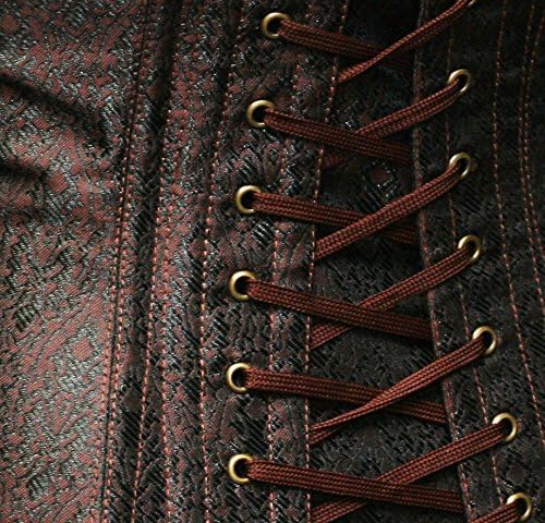 bslingerieĀ® Gothic Steampunk Heavy Duty Waist Cincher Underbust Corset