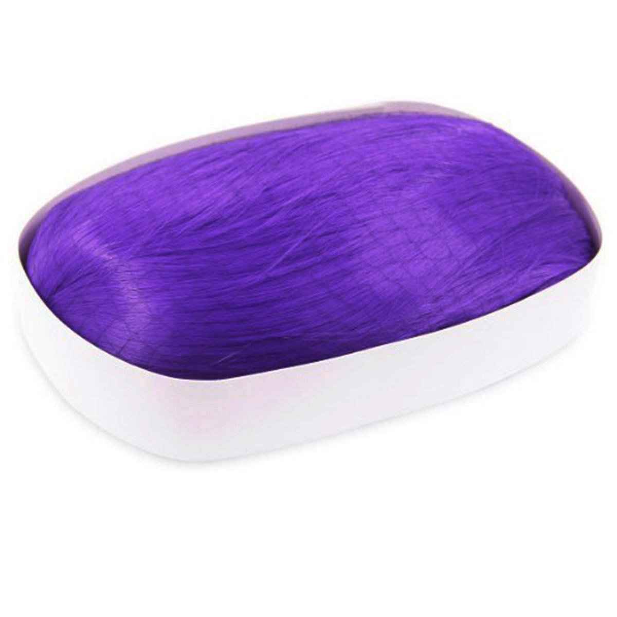 Akstore 28 inch Fashion Wigs Long Wavy Curly Hair Cosplay Wig (Purple)