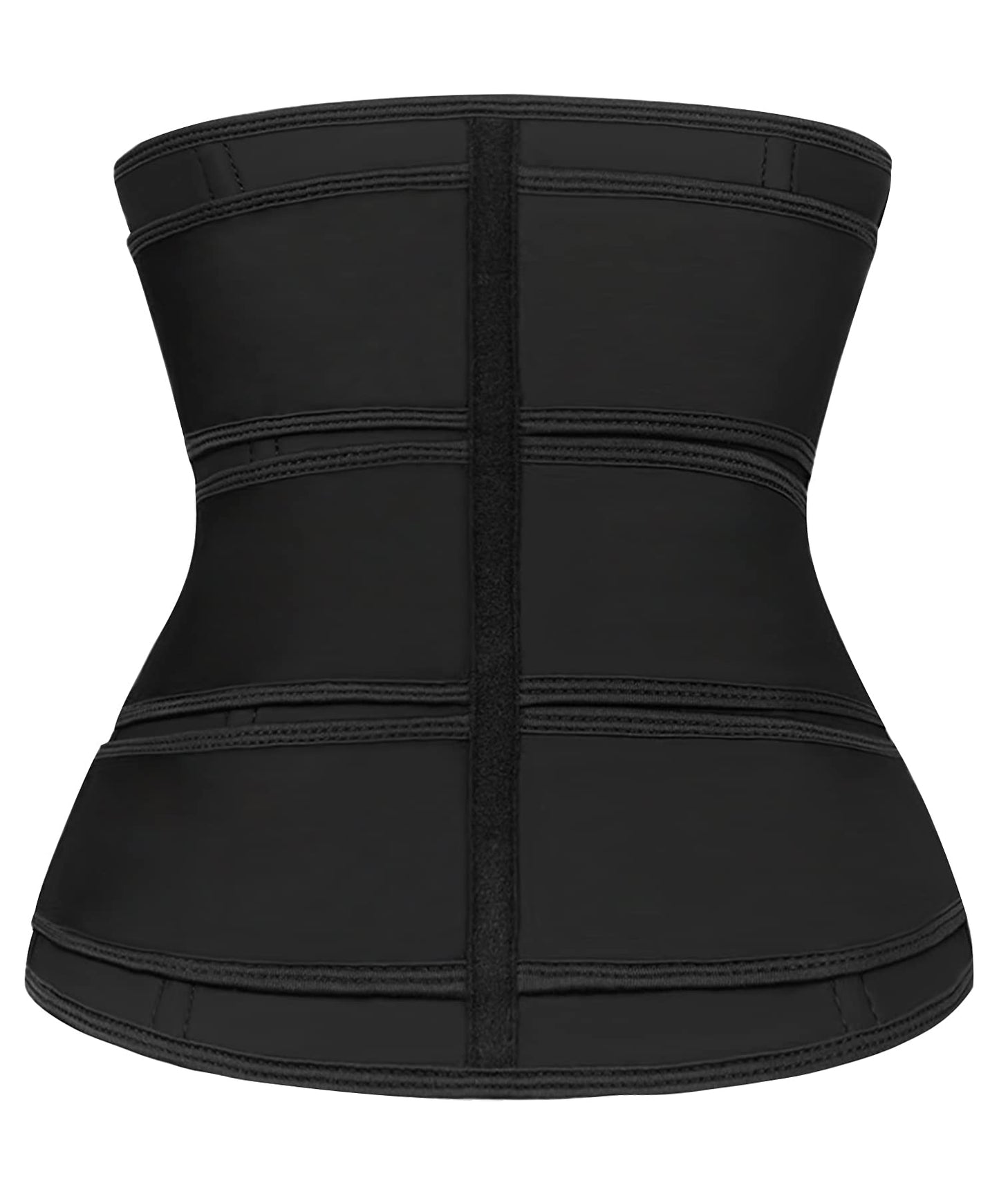 YIANNA Waist Trainer for Women Latex Underbust Double Training Belt Tummy Control Waist Cincher Sport Girdle