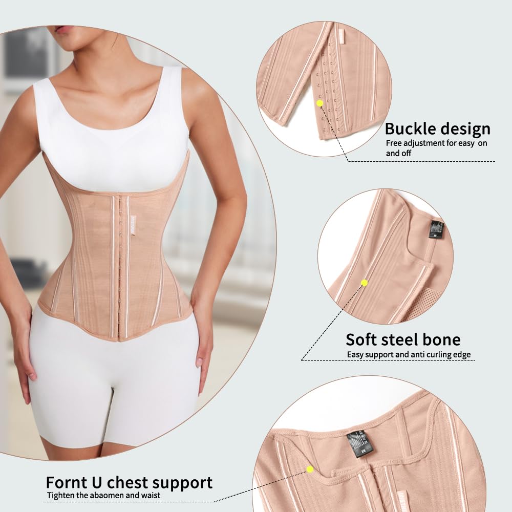 Waist Cincher Trimmer Belt Girdle Workout Shapewear Tummy Control Shaper Waist Trainer for Women