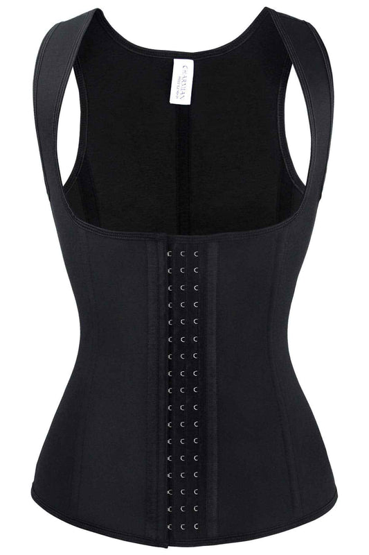 Charmian Women's Latex Underbust Waist Training Steel Boned Shapewear Corset