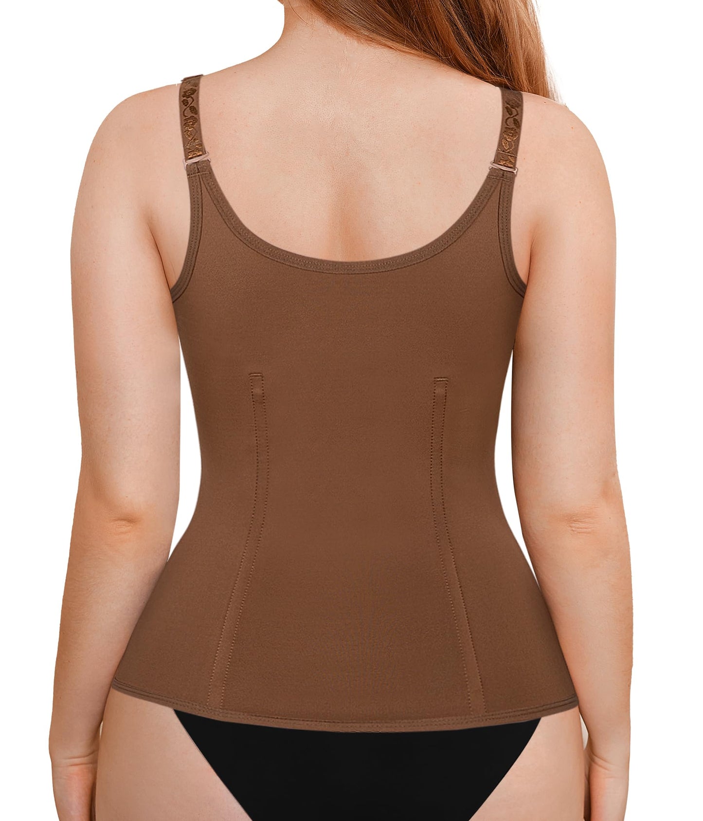 LODAY Waist Trainer Corset for Women Tummy Control Sport Workout Body Shaper Black