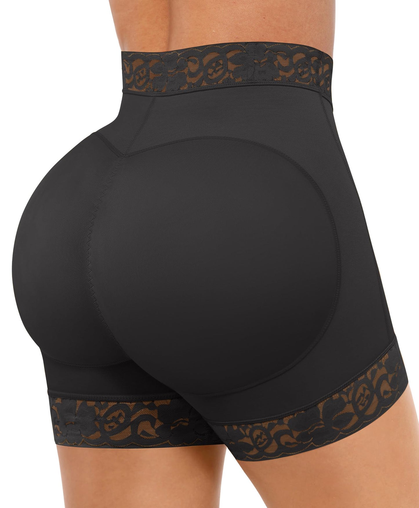 FeelinGirl Butt Lifter Panties Hip Enhancer Shapewear Tummy Control Body Shaper Shorts