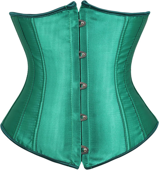 Zhitunemi Underbust Corset Tops for Women: Adult Halloween Costumes Woman 2025 Cosplay Historical reenactments Themed Parties