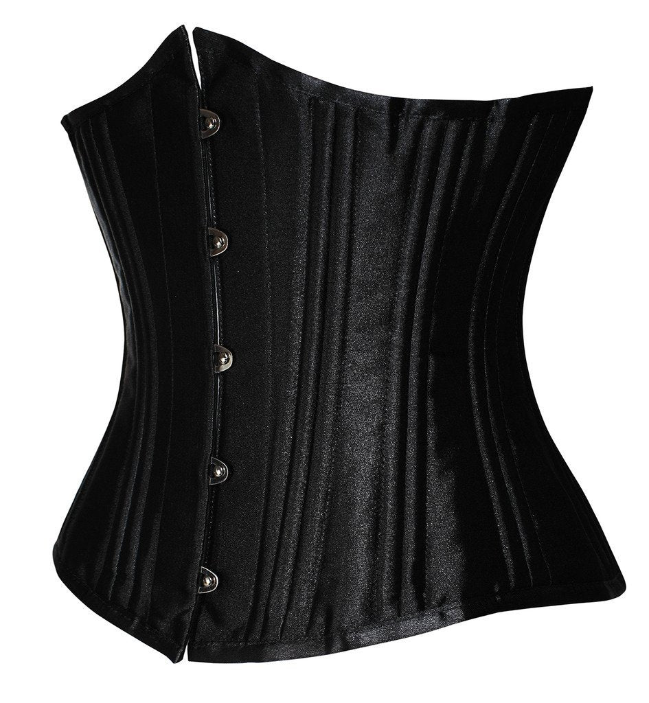 SHAPERX Women's Waist Training Corsets Underbust Heavy Duty 26 Steel Boned Hourglass Silhouette Body Shaper