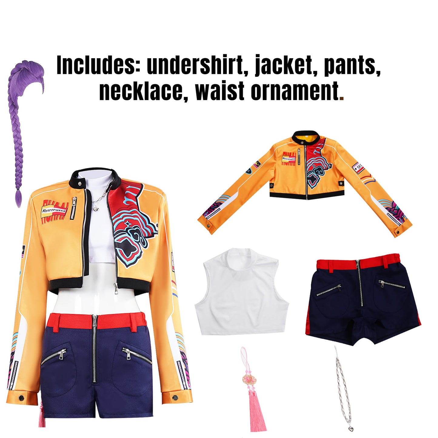 Girls Pop Singer Costume Halloween Party Cosplay Full Set Stage Performance Outfits