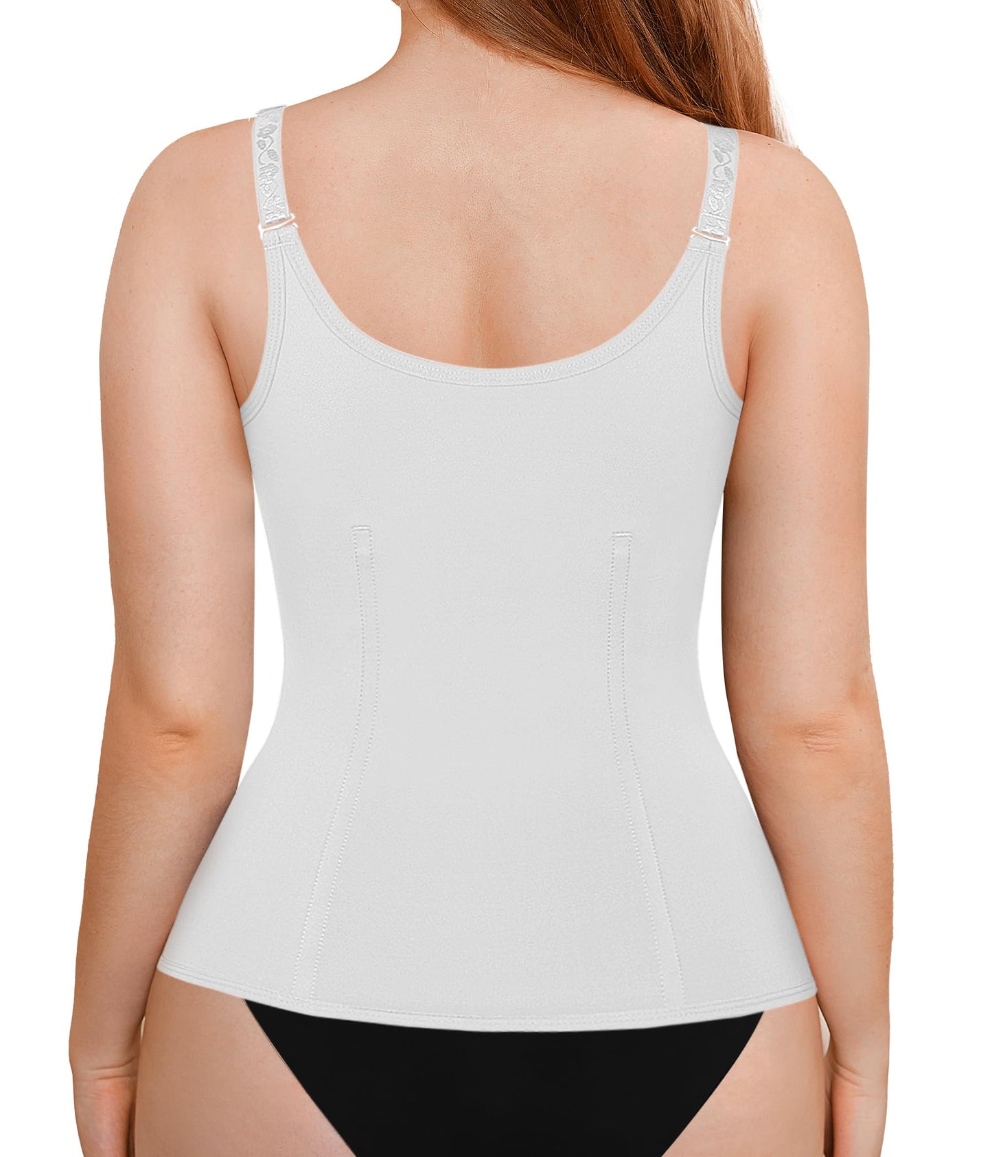LODAY Waist Trainer Corset for Women Tummy Control Sport Workout Body Shaper Black