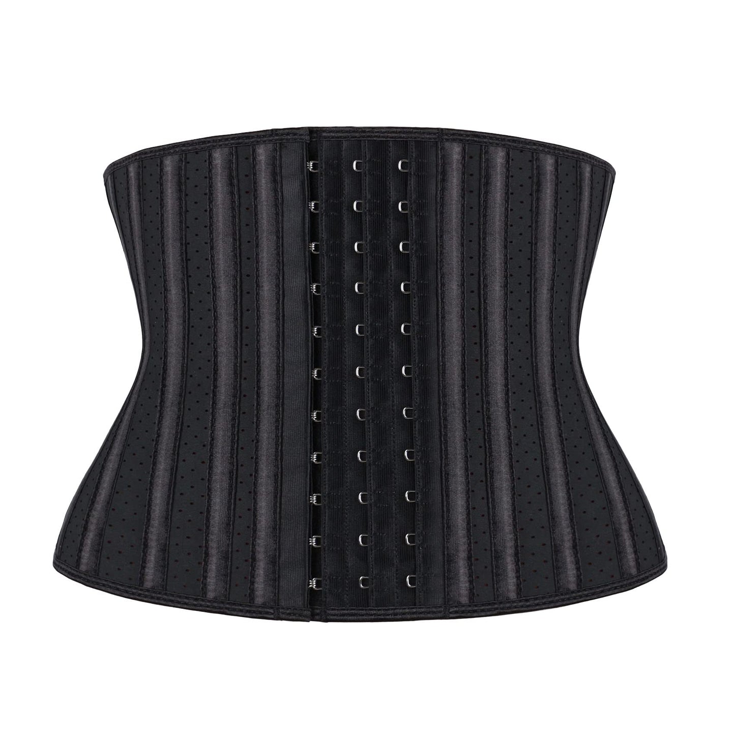 Atbuty Short Torso Waist Trainers Cincher Corset Underbust Body Shaper Latex Sport Girdle