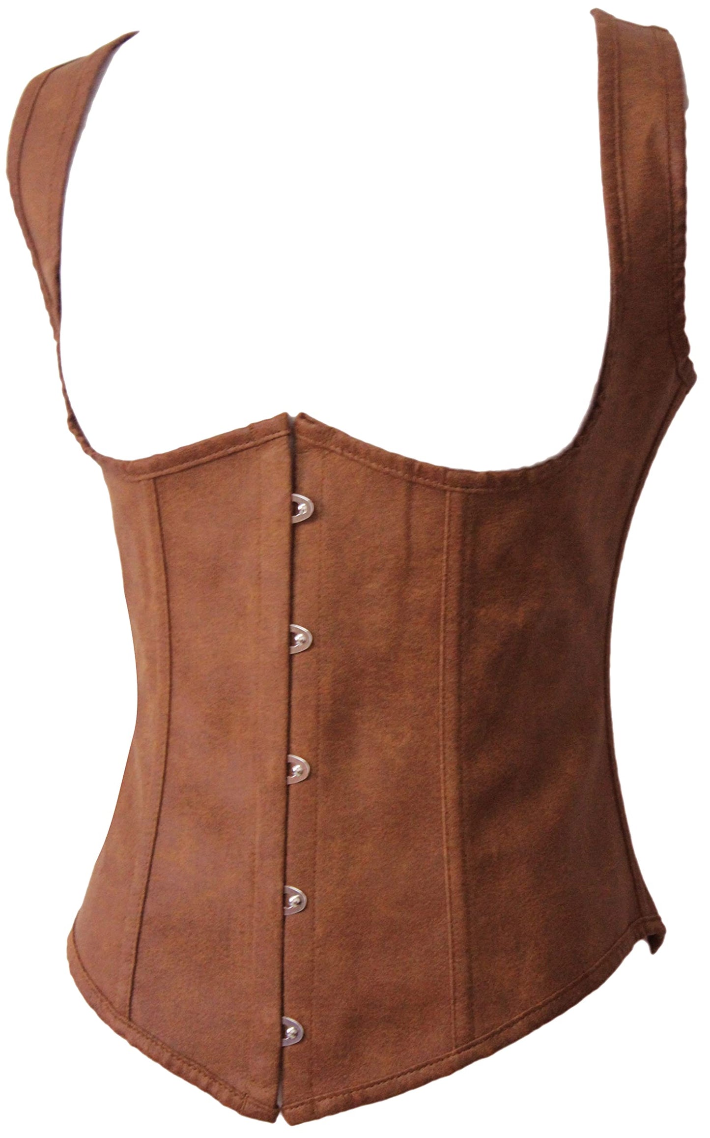 Alivila.Y Fashion Corset Womens Faux Leather Steampunk Corsets Victorian Bustier Top