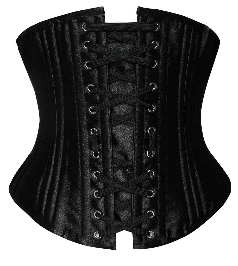 SHAPERX Women's Waist Training Corsets Underbust Heavy Duty 26 Steel Boned Hourglass Silhouette Body Shaper