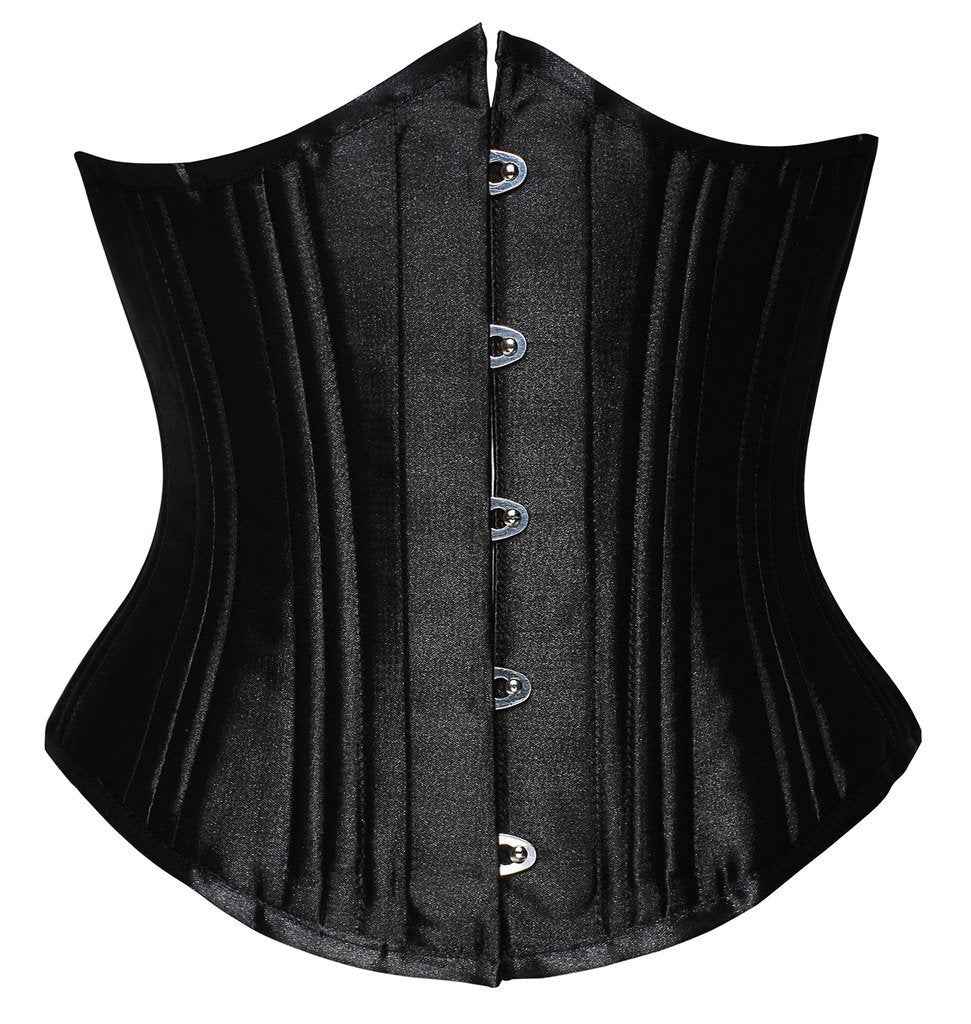 SHAPERX Women's Waist Training Corsets Underbust Heavy Duty 26 Steel Boned Hourglass Silhouette Body Shaper
