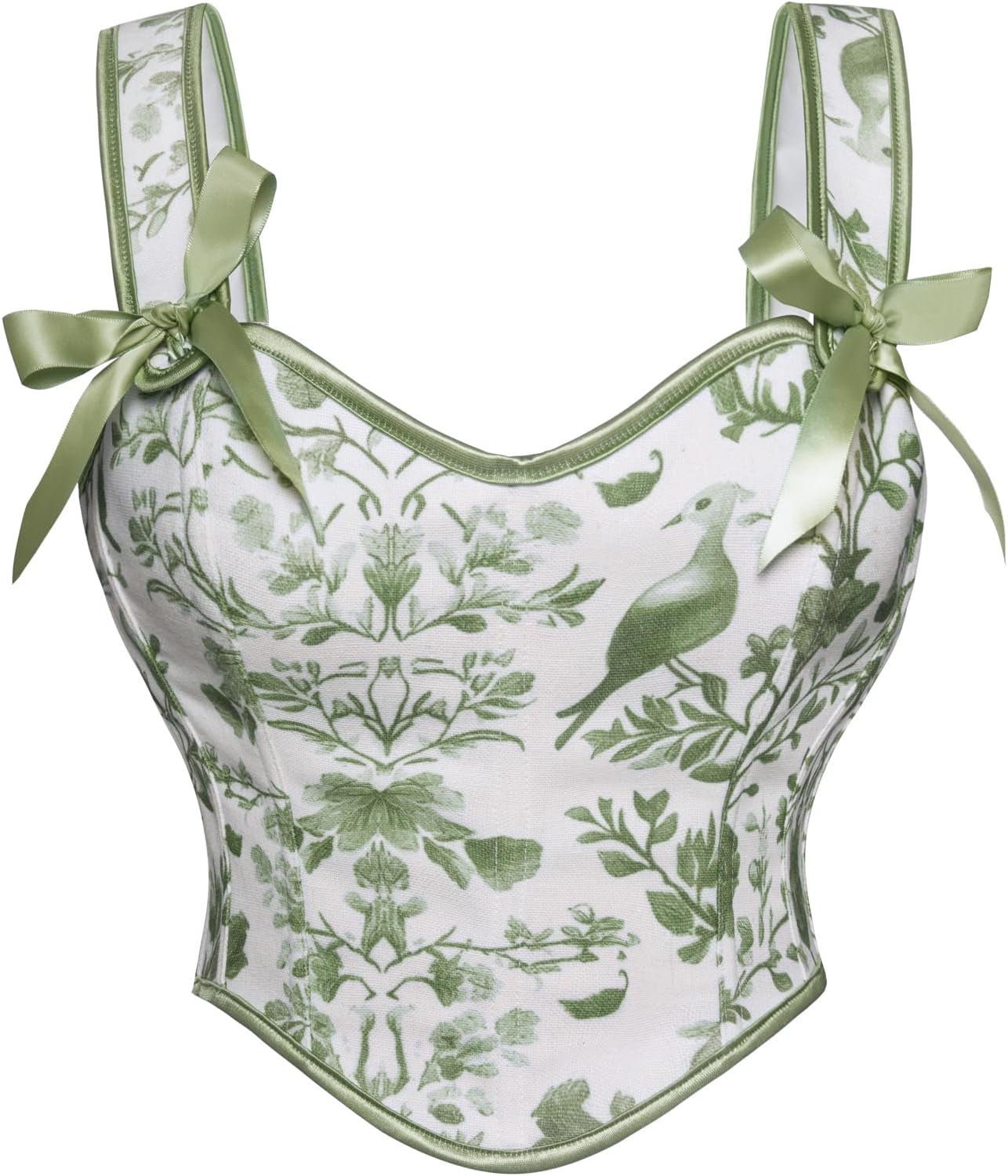 Scarlet Darkness Corset Tops for Women Sweetheart Neckline Floral Corset with Zipper Size 6-18