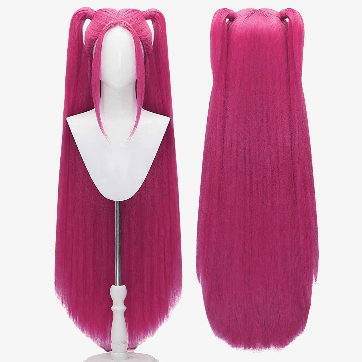 Snugeasy Rumi Costume Kids Wig Cosplay, Anime Mira Zoey Costume Wigs for Women Men, Purple Braid Wig Outfit Hair Halloween Cosplay Props