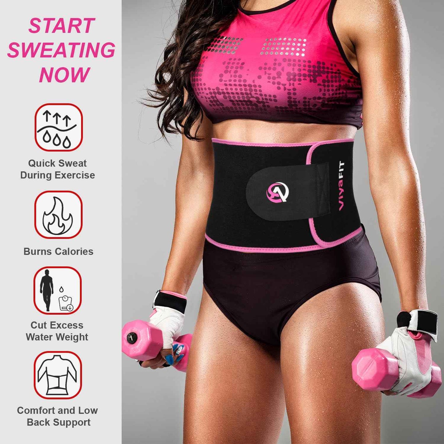Waist Trimmer Belt, Premium Waist Trainer for Women & Men