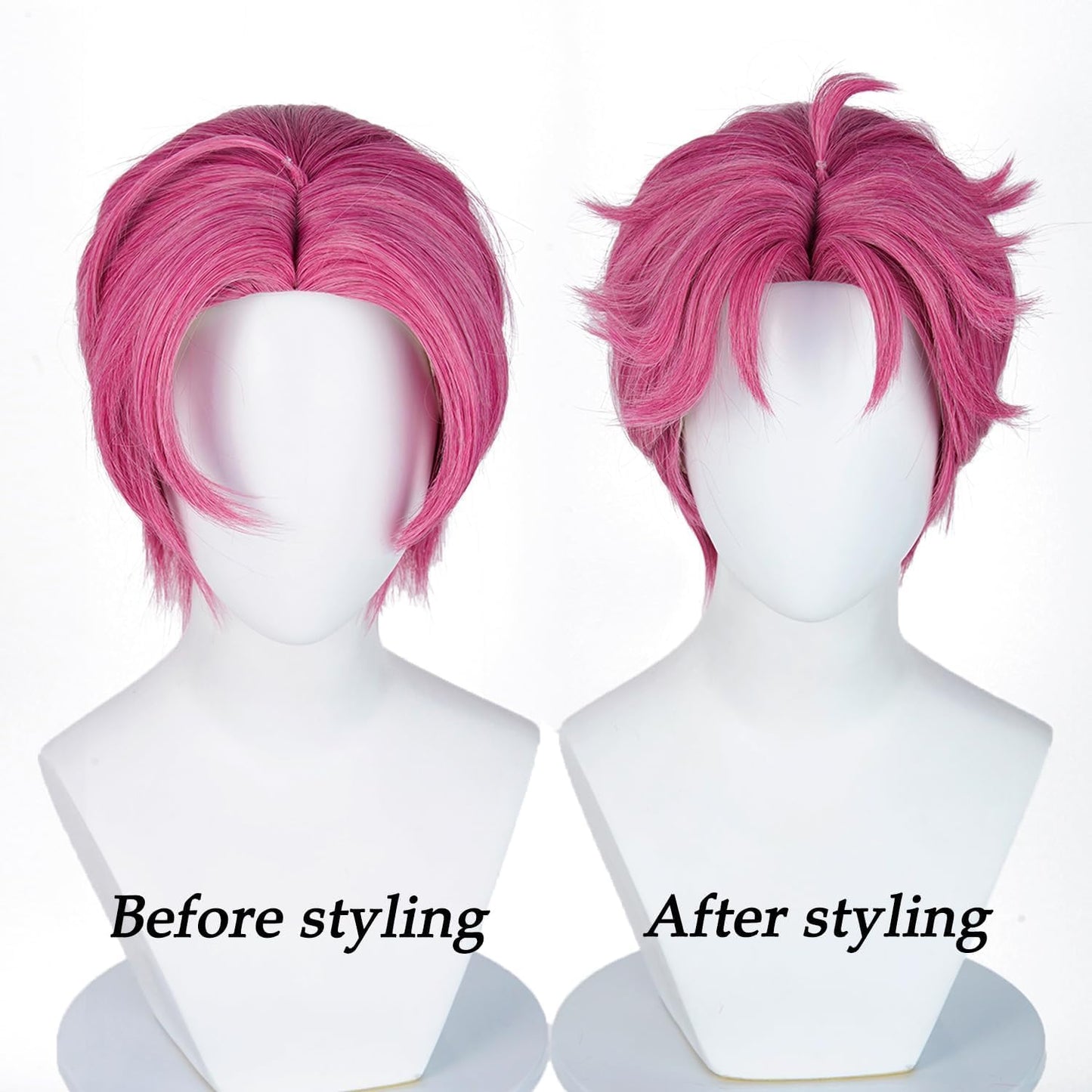Snugeasy Rumi Costume Kids Wig Cosplay, Anime Mira Zoey Costume Wigs for Women Men, Purple Braid Wig Outfit Hair Halloween Cosplay Props
