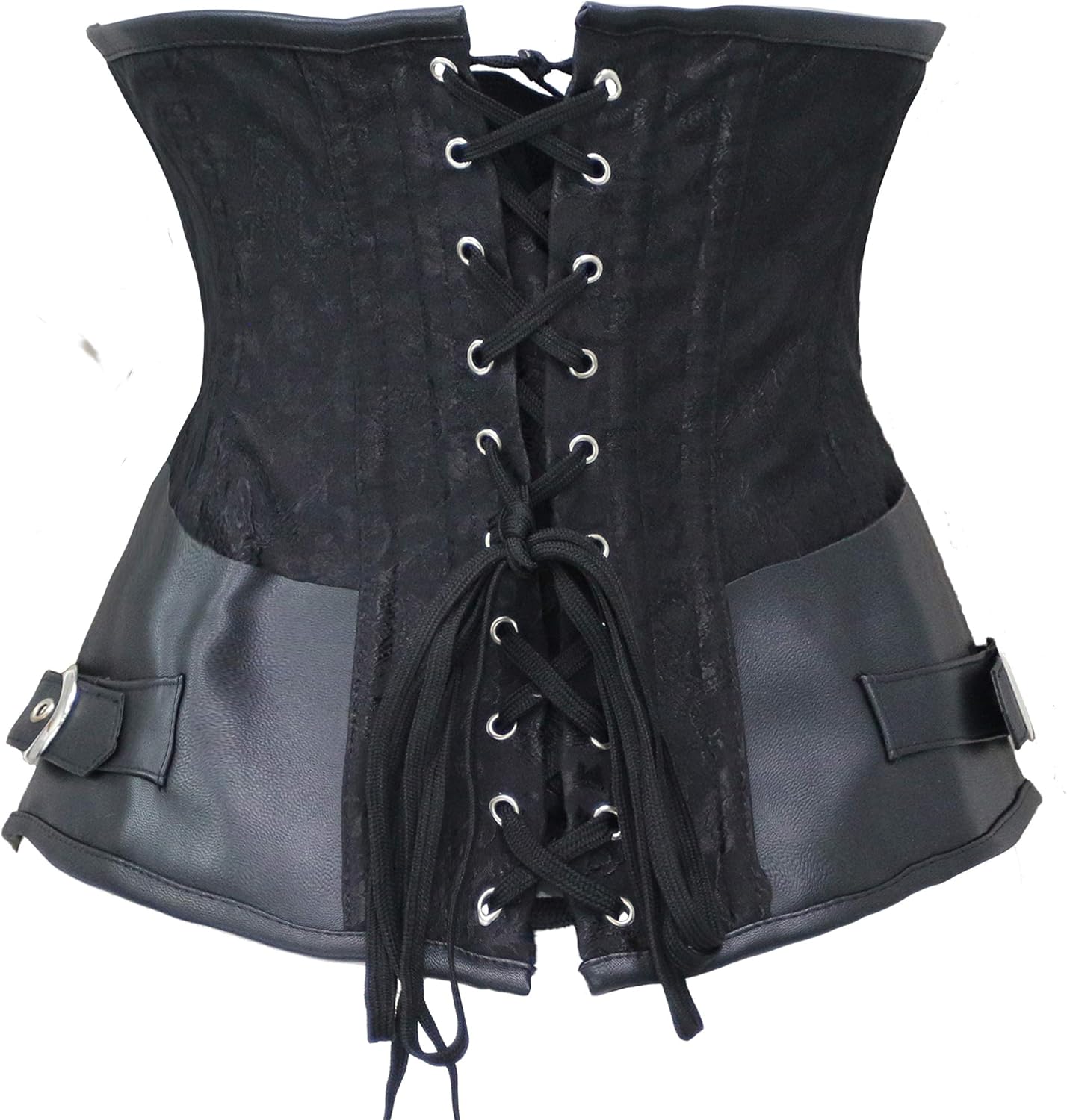 bslingerieĀ® Gothic Steampunk Heavy Duty Waist Cincher Underbust Corset