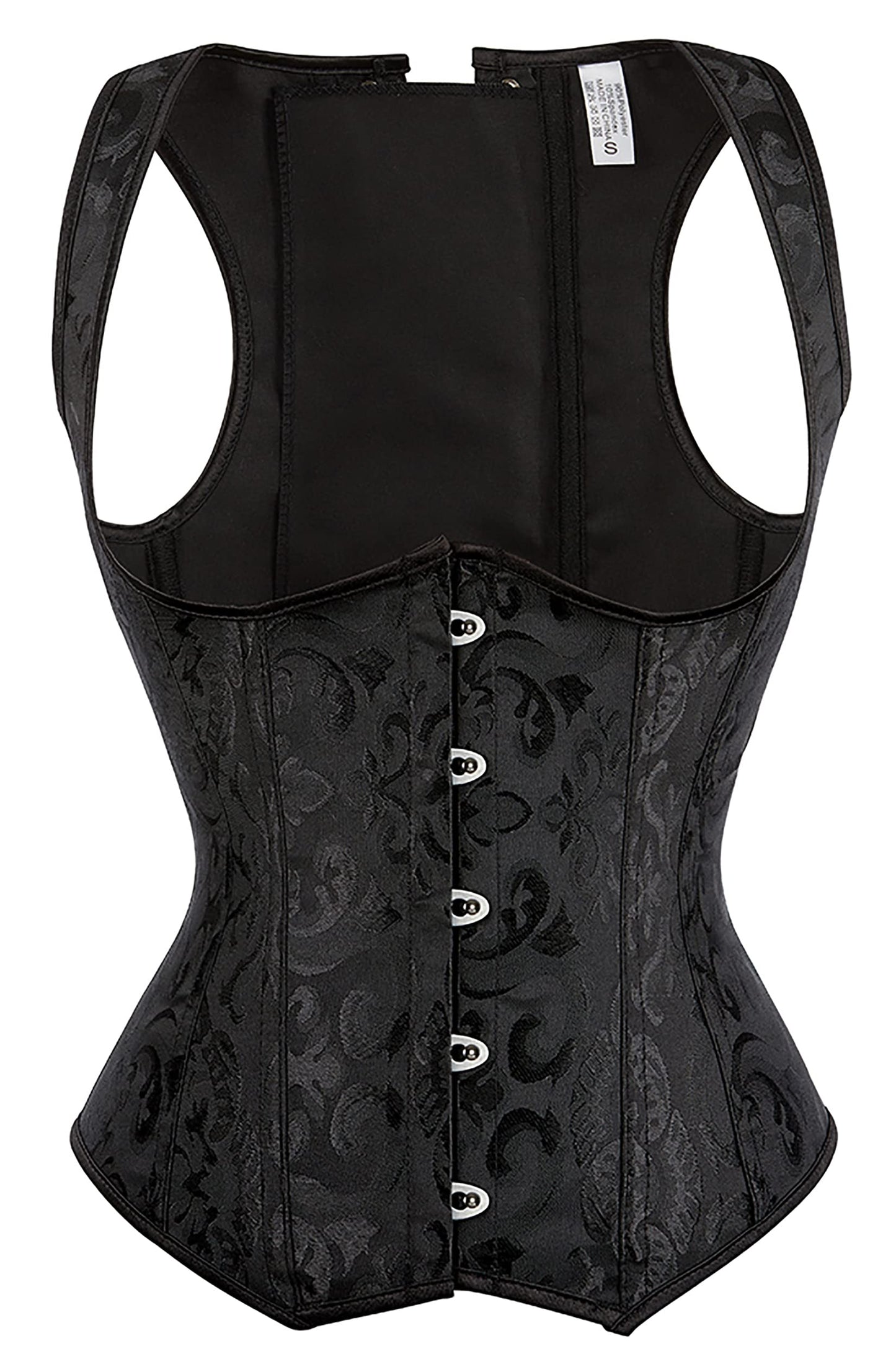 Alivila.Y Fashion Corset Womens Faux Leather Steampunk Corsets Victorian Bustier Top