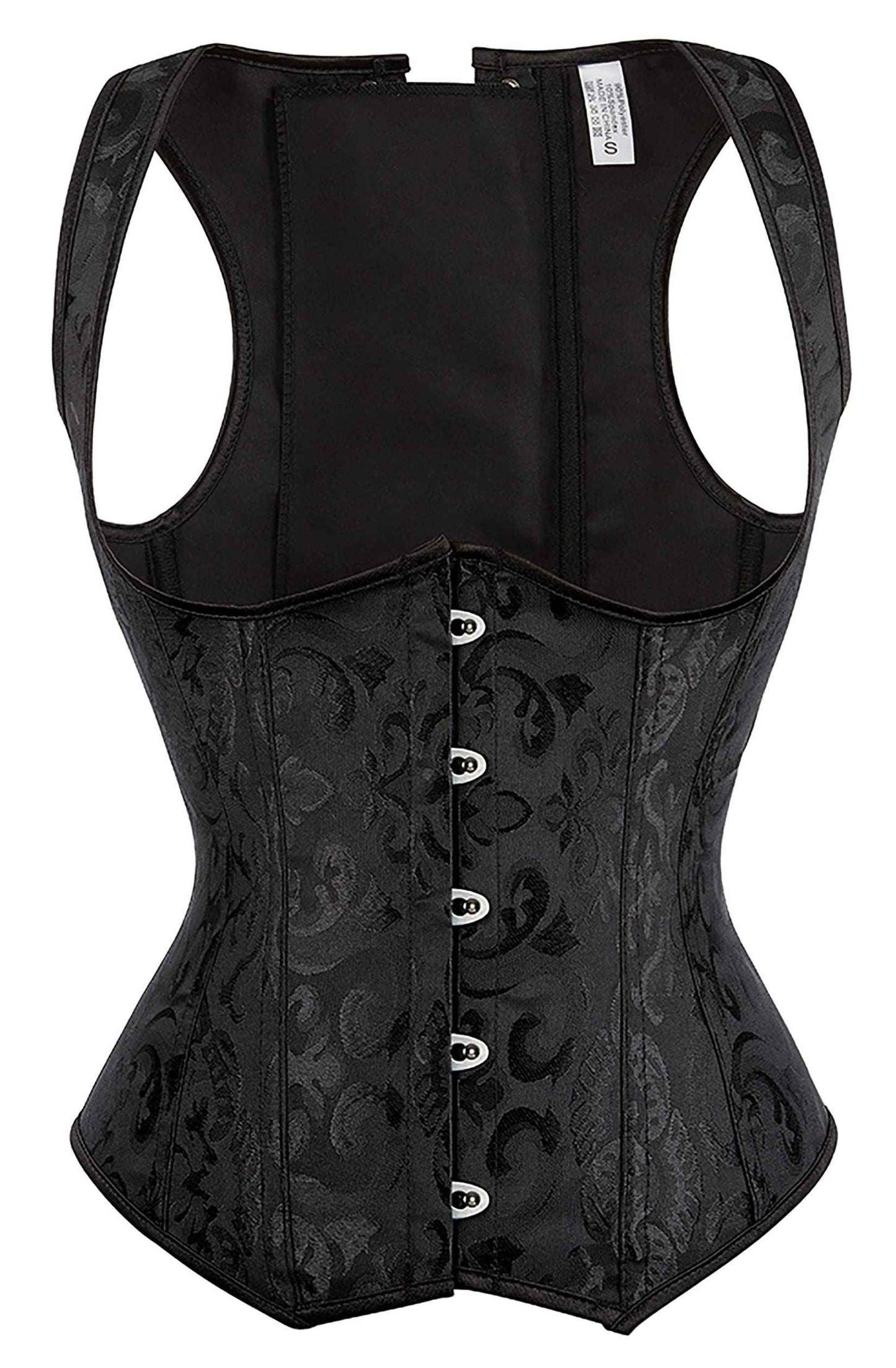 Alivila.Y Fashion Corset Womens Faux Leather Steampunk Corsets Victorian Bustier Top