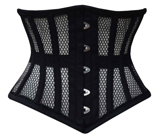 Women's Underbust Waist Training Steel Boned Corsets Heavy Duty Womens Corsets