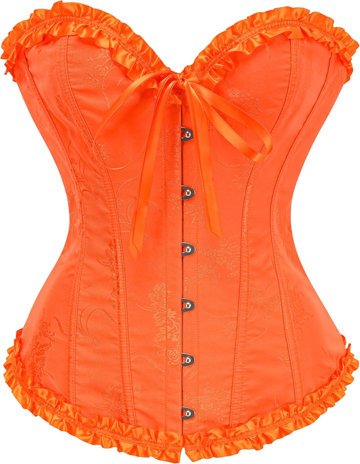 SZIVYSHI Corset Tops for Women, Bustier Shapewear Lingerie, Lace Waist Push Up Bodysuit