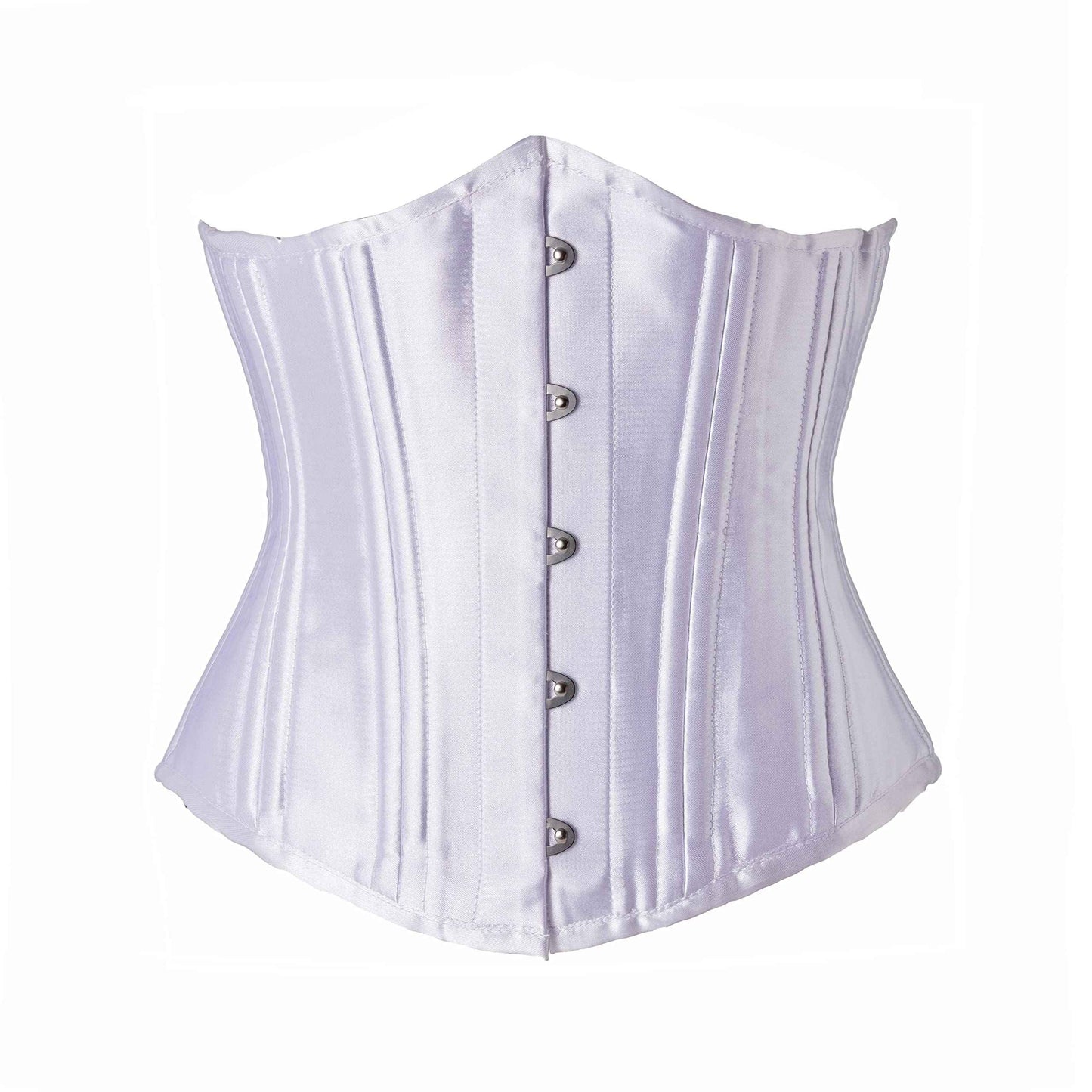 Women Heavy Spiral 26 Steel Boned Underbust Corset Satin Heavy Duty Waist Training Shaper Cincher