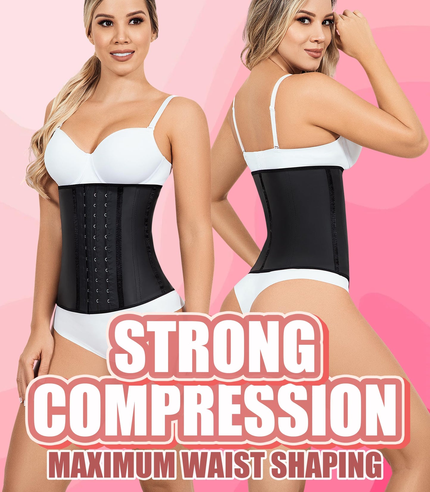 LADYSLIM ALL NEW Waist Trainer Cincher for Women Faja Colombiana Latex Body Shaper Reductora Cinturilla Modeladora Para Mujer