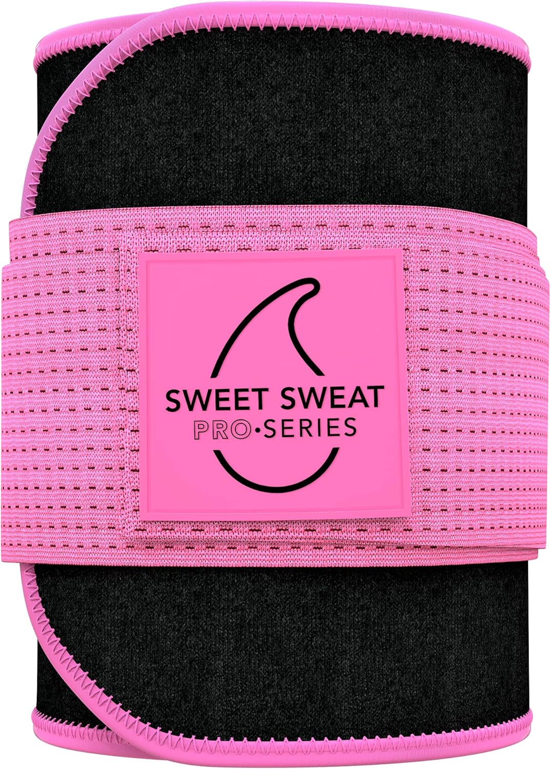 Sports Research® Sweet Sweat Waist Trimmer - Premium Sweat Enhancing Fitness Belt for Women & Men - 5 Adjustable Sizes