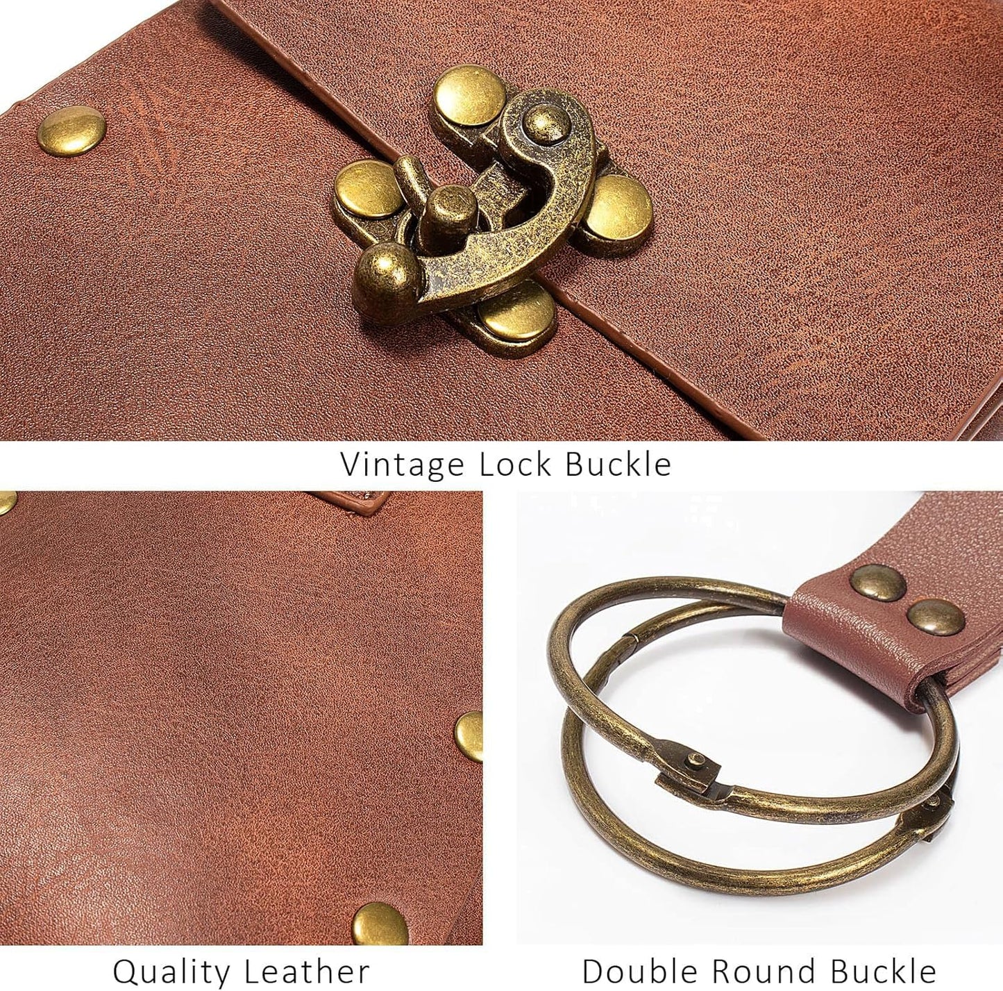 Belt Pouch Waist Bag Fanny Pack Steampunk Phone Holder Medieval Bag Leather Belt Renaissance Cosplay Costume Accessories (Tri-Black)