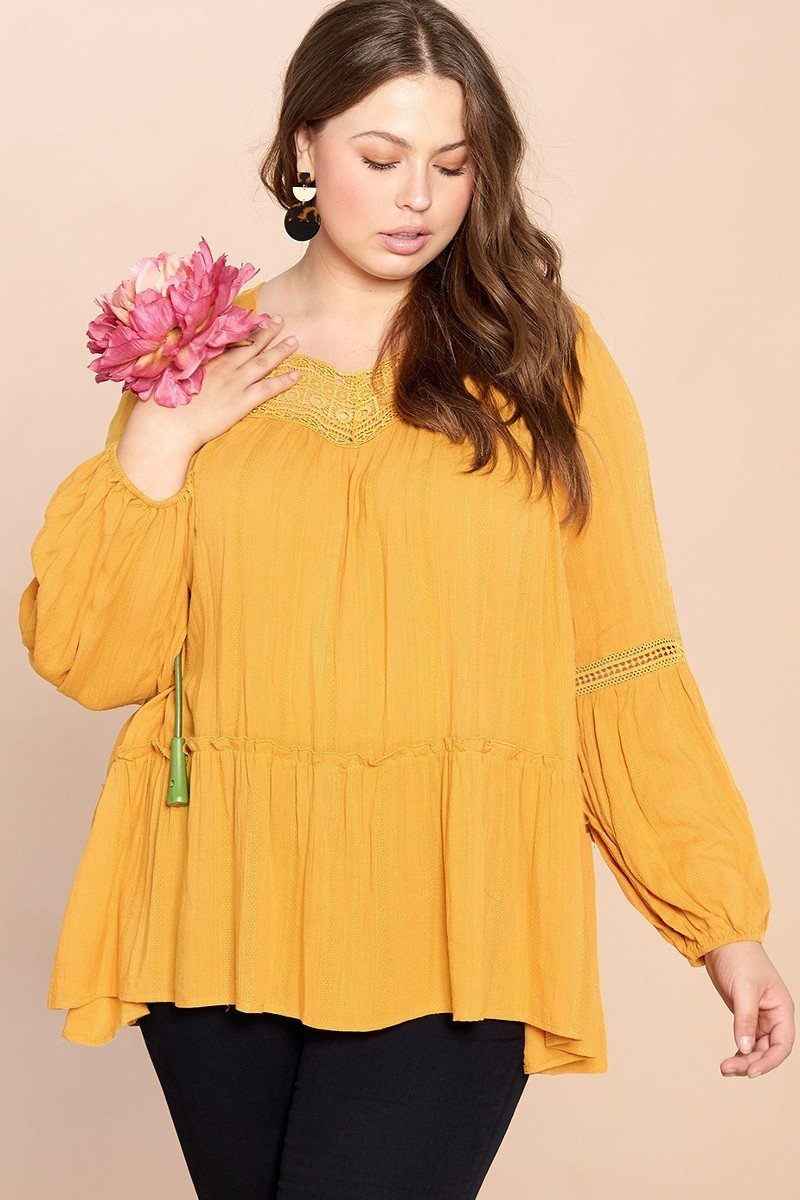Plus Size Solid Woven Loose-fit Tunic β Stylish & Comfortable β menβs fashion, stylish and versatile