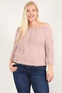 Plus Size Textured Long Sleeve Top β Stylish & Comfortable β menβs fashion, stylish and versatile