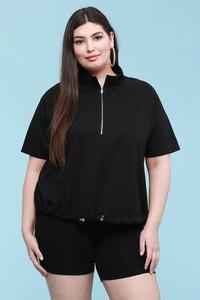 Plus Size French Terry Pullover Sweatshirt β Stylish & Comfortable β menβs fashion, stylish and versatile