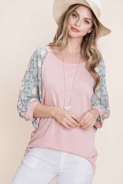 Sale - Solid French Terry Fashion Top – On Sale Now