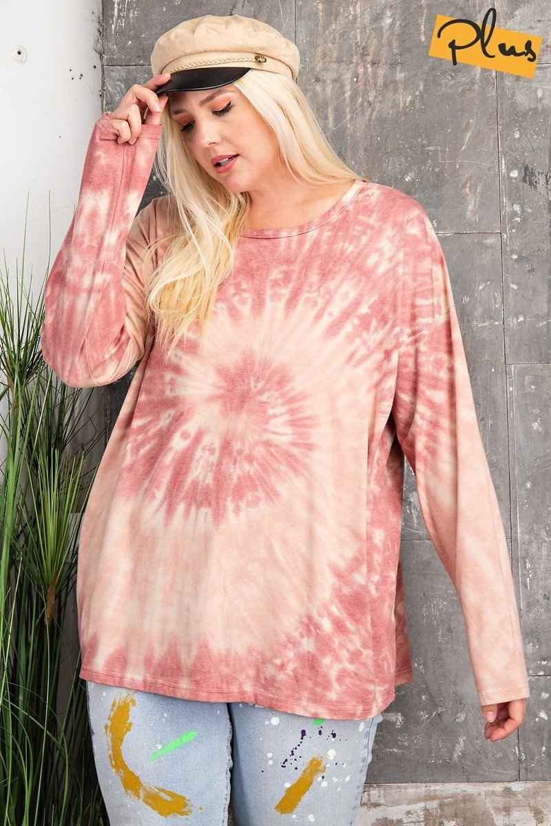 Plus Size Ls Special Washed Poly Rayon Knit Top β Stylish & Comfortable β menβs fashion, stylish and versatile