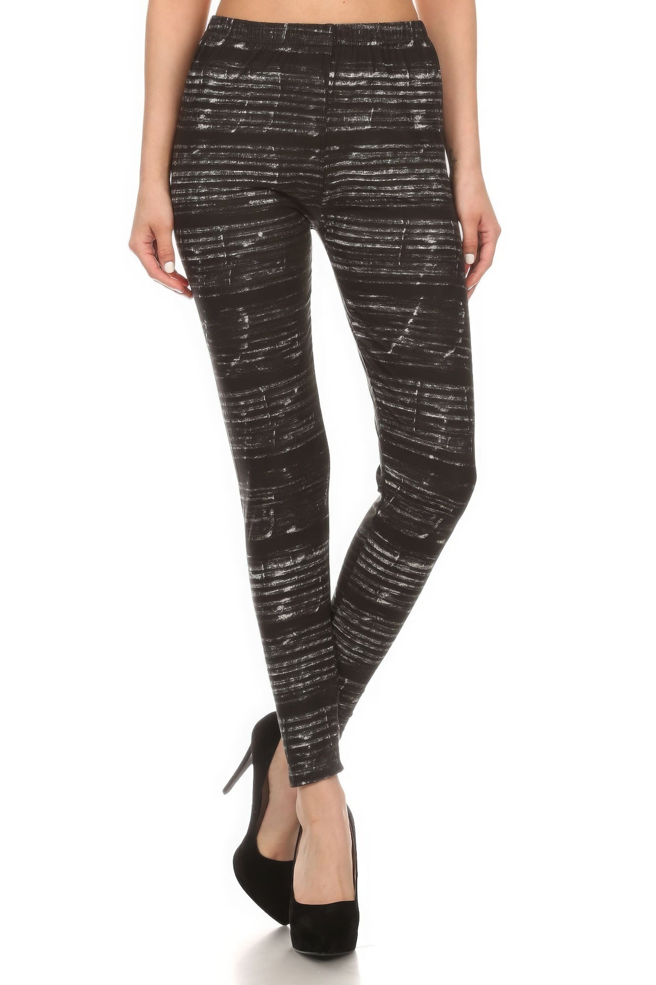 Tie Dye Print, Full Length Leggings In A Fitted Style With A Banded High Waist – multicolor, fashion, women style