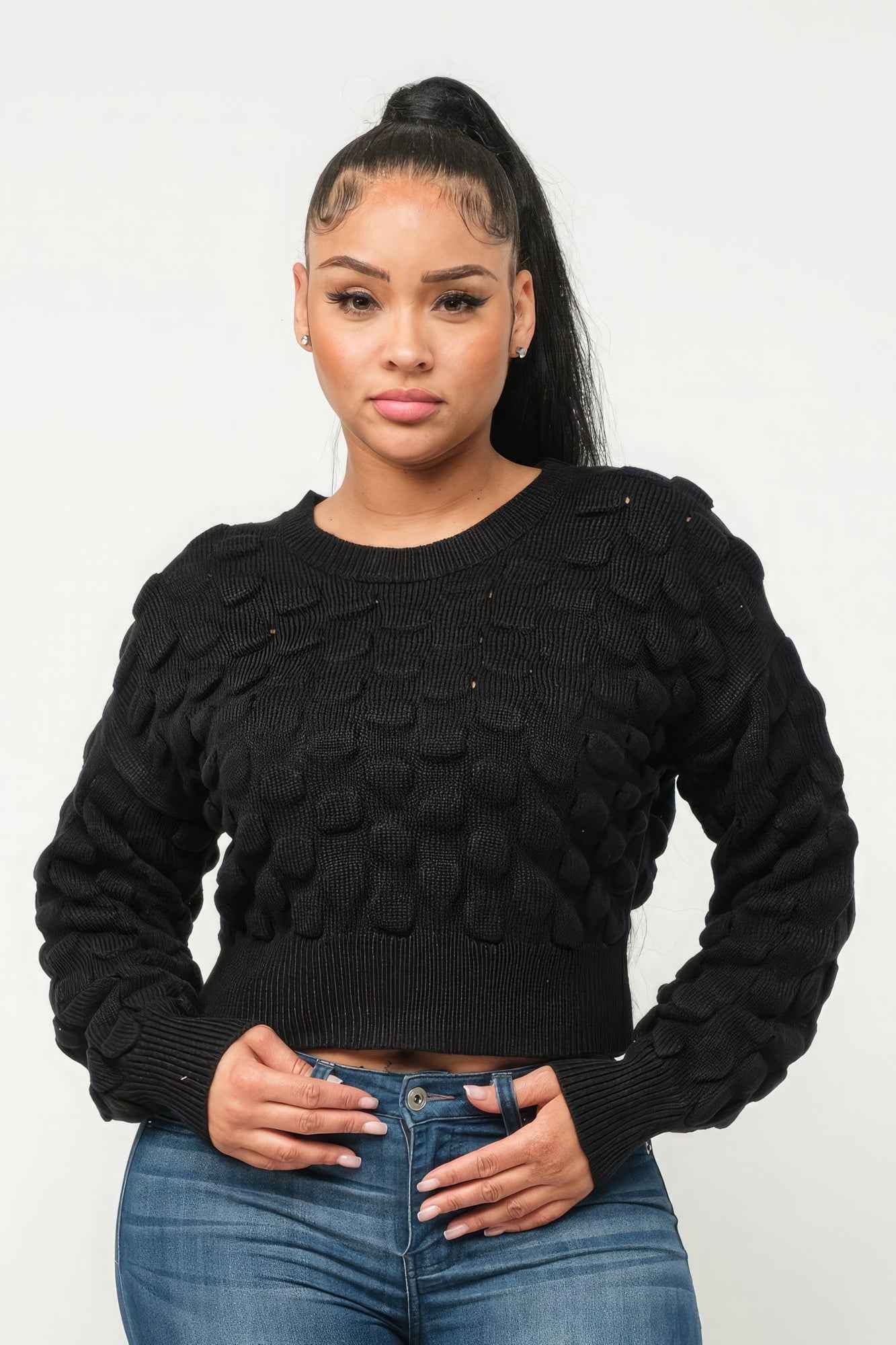 Sale - Checker Sweater Top – On Sale Now